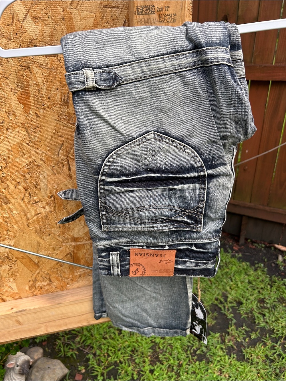 Men's Relaxed Gray Jeans -